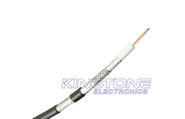 China Plenum RG11 Quad CATV Coaxial Cable 14 AWG CCS Conductor with UL CMP Rated PVC supplier