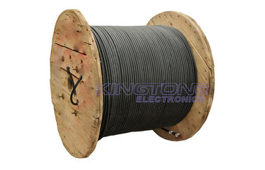 China GYTC8S Fiber Optic Cable Fig.8 Stranded Loose Tube steel tape PE Jacket supplier
