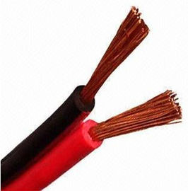 China Red &amp; Black Speaker Cable 2 x 0.75mm2 99.99% OFC Conductor for Home Theater supplier