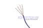 UTP CAT5E Network Cable 24 AWG Solid Bare Copper Conductor with CM Rated PVC supplier