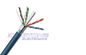 SFTP CAT6 Network Cable 4 Pairs 23 AWG Solid Bare Copper PVC Jacket supplier