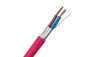 China PH120 Fire Resistant Cable 2 Core Bare Copper Silicone Insulation LSZH Jacket exporter