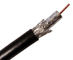 China Standard RG11 CATV Coaxial Cable 14 AWG CCS 60% AL Braiding PE Jacket for CATV exporter
