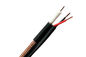 RG59/U CCTV Coaxial Cable 20 AWG BC 95% CCA Braid + 2 x 0.75mm2 CCA Power CMR supplier
