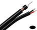 RG6 Siamese Cable 18AWG Copper 95% Copper Braid for Closed Circuit Television supplier