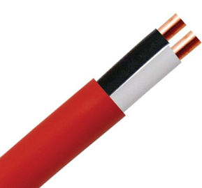 China Unshielded FPLR Fire Alarm Cable 16 AWG 2 Core Copper Conductor for Fire Detection factory