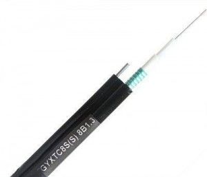 China Figure 8 Fiber Optic Cable GYXTC8S with Stranded Steel Wires for Self-supporting factory