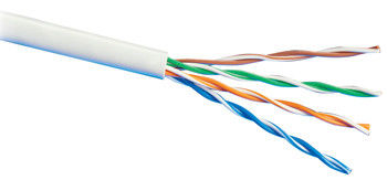 China UTP CAT5E Network Cable 24 AWG Copper Conductor with LSZH / LSOH Jacket distributor