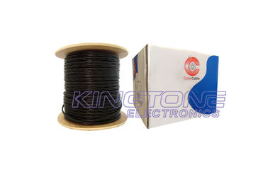China 20 AWG BC Conductor with 7 × 0.37mm BC Power RG59/U CCTV Coaxial Cable CMR Rated PVC supplier