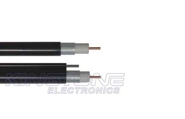 China Welded Aluminum Tube QR 540 Trunk Coaxial Cable , 3.15mm CCA  with PE Jacket supplier