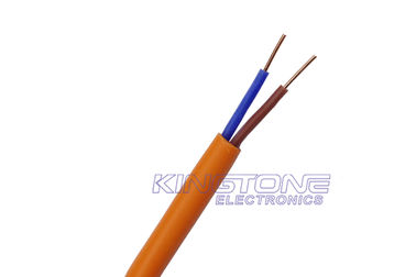 China FRHF Cable 2 Cores Unshielded Copper Silicone Insulation Fire Resistant Cable supplier