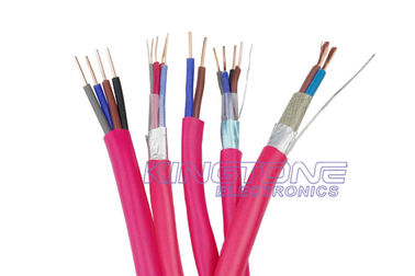 China FRLS Unshielded 0.75mm2 Fire Resistant Cable , Bare Copper with 5.90mm Jacket supplier