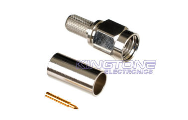 China Waverider Compatible Male Crimp for RG58 and 195-Series Cable supplier