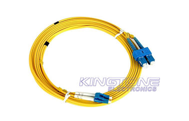 China 3.0mm OD Optical Fiber Patch Cord Multimode Duplex For CATV supplier