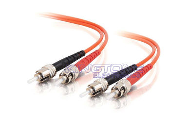 China Duplex Fiber Optical Patch Cord ST to ST 50/125 Multimode supplier