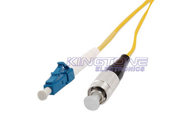China ST to LC 3.0mm Fiber Optic Patch Cord Duplex Singlemode for Fiber Optic Accessories supplier