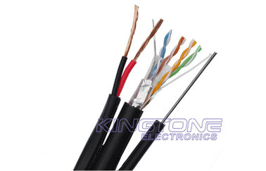 China Outdoor UTP CAT 5e Security Camera Cables supplier