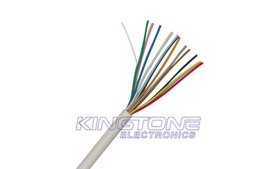 China 0.20mm2 Security Alarm Cable Solid CU / CCA / TCCA Conductor Unshielded in 100M supplier