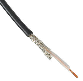 China RG174 Coaxial Cable 7×0.16mm Bare Copper with 95% Tinned Copper Braid for GPS supplier