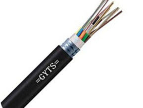 China GYTS Stranded Loose Tube Non-armored Fiber Optic Cable Duct / Aerial Application supplier