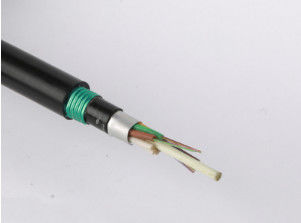 China GYFTY53 Fiber Optic Cable Stranded Loose Tube Double Sheathed Cable in Black PE supplier