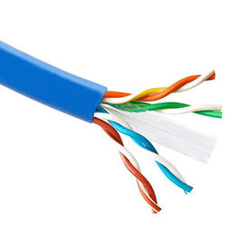 China 550 MHz UTP CAT6 UL CM Network Cable Solid Copper for Gigabit Ethernet supplier