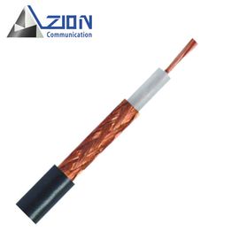 China MIL-C-17 RG58 Coaxial Cable Stranded Bare Copper with BC Braid for Military supplier