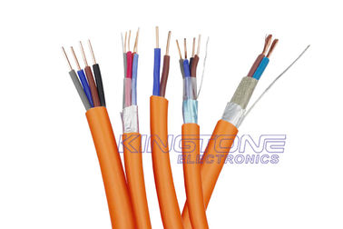 FRHF 4 Cores Fire Resistant Cable Solid Bare Copper with Silicone Insulation supplier