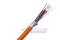 FRHF Unshielded  Fire Resistant Cable with 4 Core Bare Copper , Halogen Free Jacket supplier