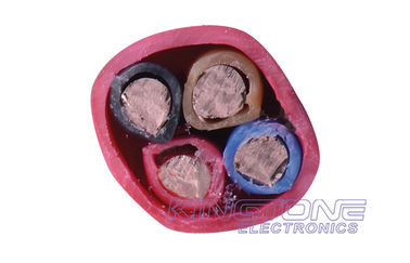 Unshielded 4 Cores Fire Alarm Cable 12 AWG with Plenum PVC Insulation supplier