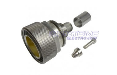 716 DIN Crimp Connectors Male Female 400 / 600-Series Cable supplier