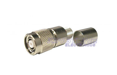 TNC Female and male Coaxial Cable Connectors 50 Ohm 75 Ohm for RG59 Cable supplier