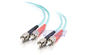 3.0mm PVC Fiber Optic Patch Cord ST to ST 62.5 / 125 Multimode supplier
