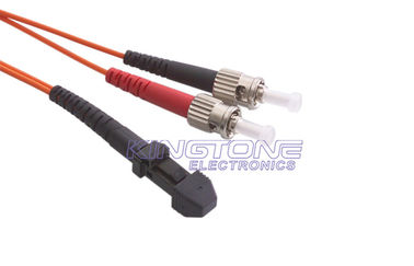 ST to MTRJ 62.5 / 125 um Fiber Optic Patch Cord Multi Mode Duplex supplier