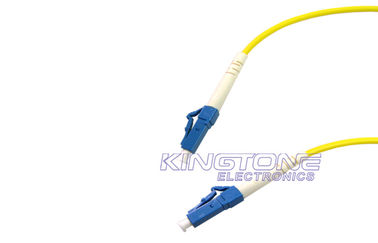 LC to LC 8.3/125 Singlemode Fiber Optic Patch Cord , 3.0mm OD Jacket Fiber Optic Accessories supplier