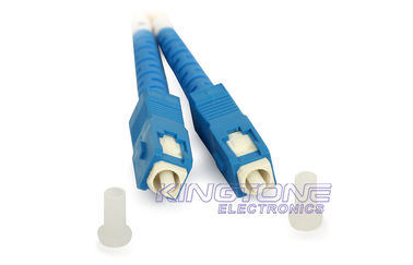 SC to PC Single Mode Optical Fiber Patch Cable 8.3 / 125 um for Fiber Accessories supplier