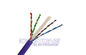 CM Rated PVC UTP CAT6 Network Cable 4 Pairs 23AWG Solid Bare Copper Conductor supplier