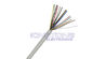 Unshielded 0.22mm2 Security Alarm Cable 7 Stranded CU / CCA / TCCA Conductor supplier