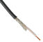 RG174 Coaxial Cable 7×0.16mm Bare Copper with 95% Tinned Copper Braid for GPS supplier