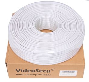 Flexível Para CFTV Coaxial Cable 80% CCA Braiding for Security Camera in Brazil supplier