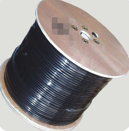 Economy RG6 CATV Coaxial Cable18 AWG CCS 40% Aluminum Braiding for Satellite TV supplier