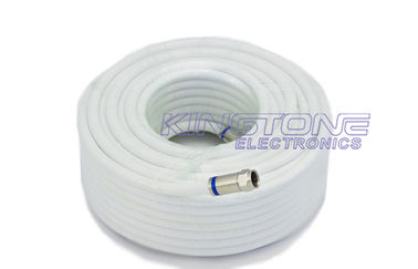 RG6 CATV Coaxial Cable in 20M with Compression Connector for Digital Camera supplier