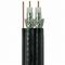 Dual RG6 with Messenger CATV Coaxial Cable 18 AWG CCS for CATV Transmission supplier