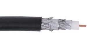 RG6 3.0 GHz Quad Shielded CATV Coaxial Cable UL CM Rated PVC for Digital Video supplier