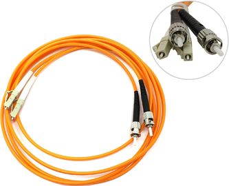 Duplex ST to LC Fiber Optic Patch Cord Singlemode Multimode for Fiber to The Home supplier