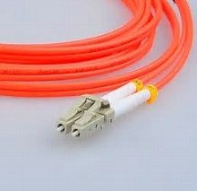 Duplex LC to LC 50 / 125 μm Fiber Optic Patch Cord for CATV / FTTH / LAN supplier