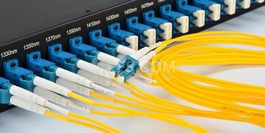 LC to LC Singlemode Duplex Fiber Optic Patch Cord for Transmitted Equipments supplier