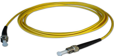 Simplex ST to ST Fiber Optic Patch Cord 9 / 125 μm Singlemode for FTTH supplier