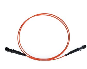 MTRJ to MTRJ Fiber Optic Patch Cord OM2 OM3 for CATV System FTTH Data Center supplier