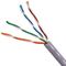 UTP CAT5E Network Cable 24 AWG Copper Clad Aluminum with PVC Jacket 100 MHz supplier